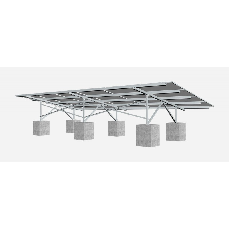 Ground Solar Panel Racking System GT4